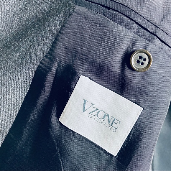 VZone Valentino Black Mens Blazer 42